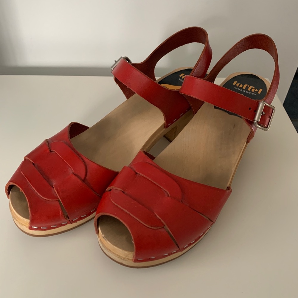 Swedish Hasbeens Maryjane Clog